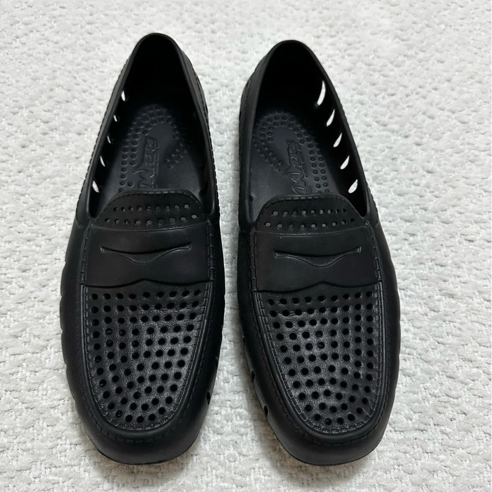 Floafers Country Club Driver 2.0 Black Loafers Waterproof Beach Men’s Size 11